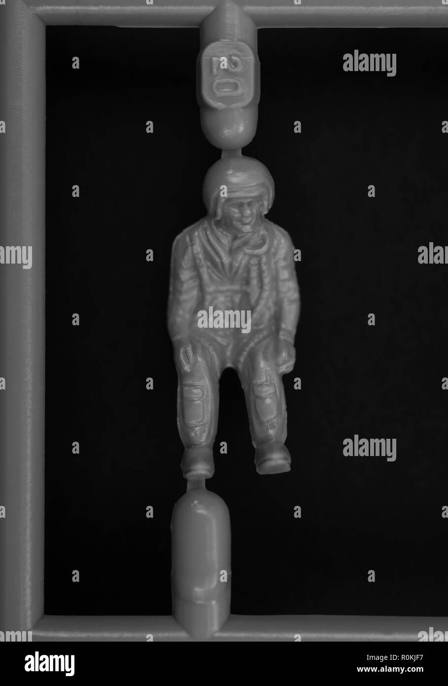 Lutte modèle jet pilot Banque D'Images