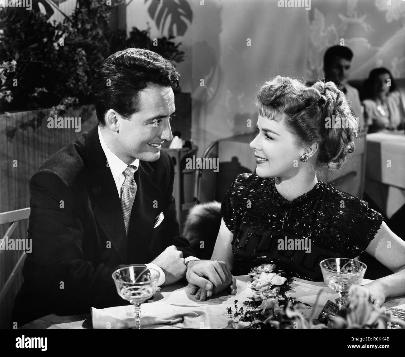 Dur, Rapide et belle, USA 1951, Regie : IDA Lupino, acteurs : Robert Clarke, Sally Forrest Banque D'Images