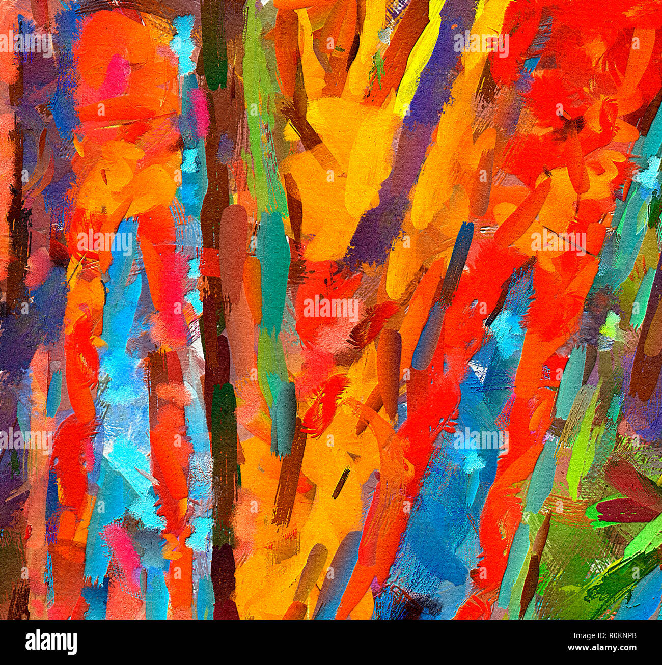 Dessin Au Pastel à Lhuile Résumé Fond Couleur Fine Art