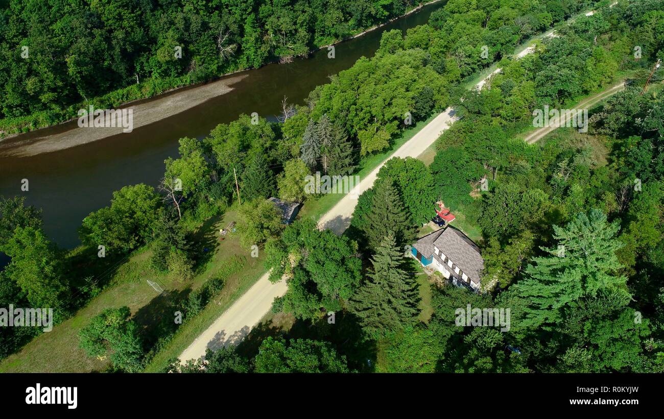Maison de ferme du minnesota Banque de photographies et d’images à
