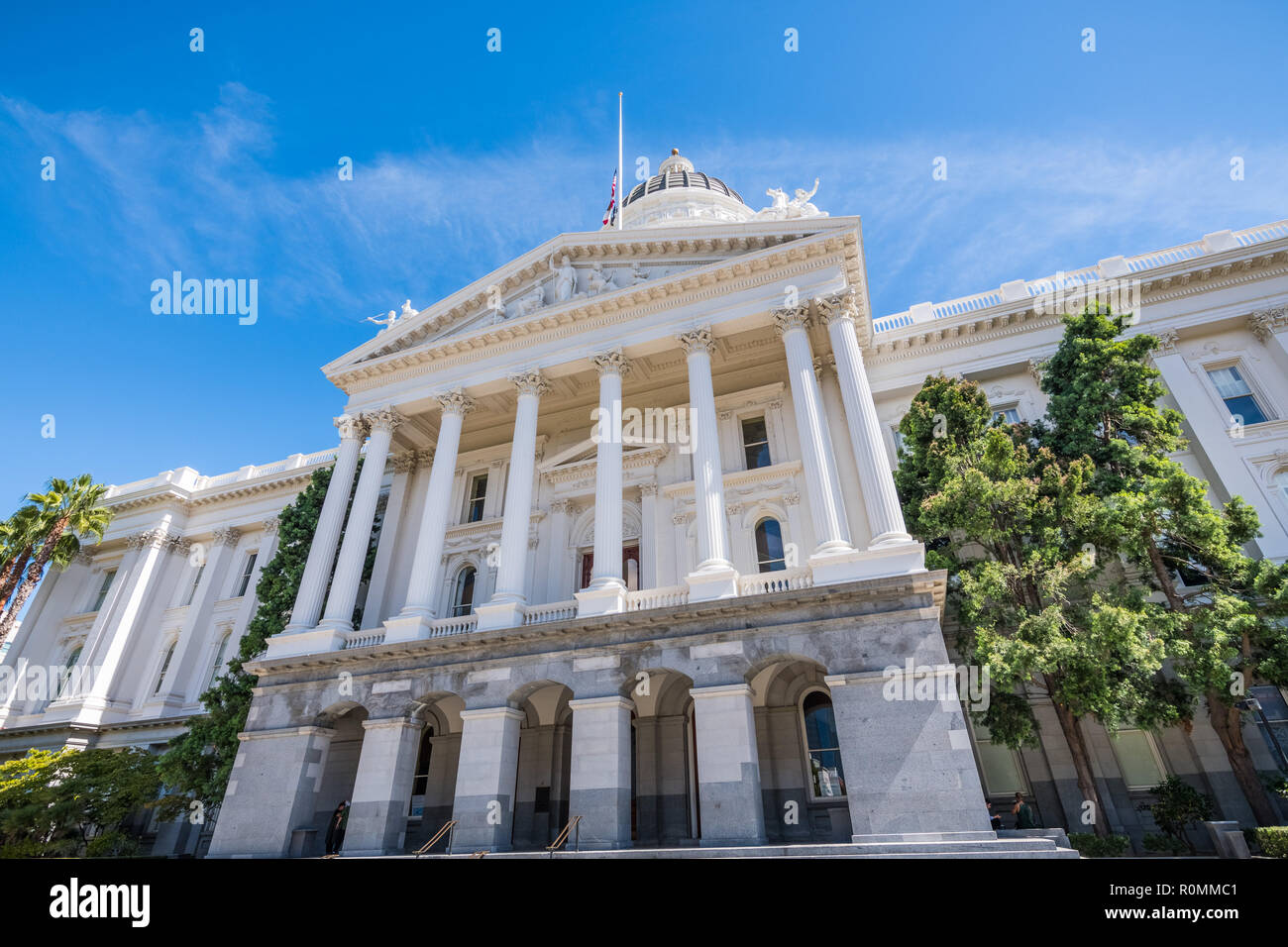 California State Capitol building, Sacramento, Californie Banque D'Images