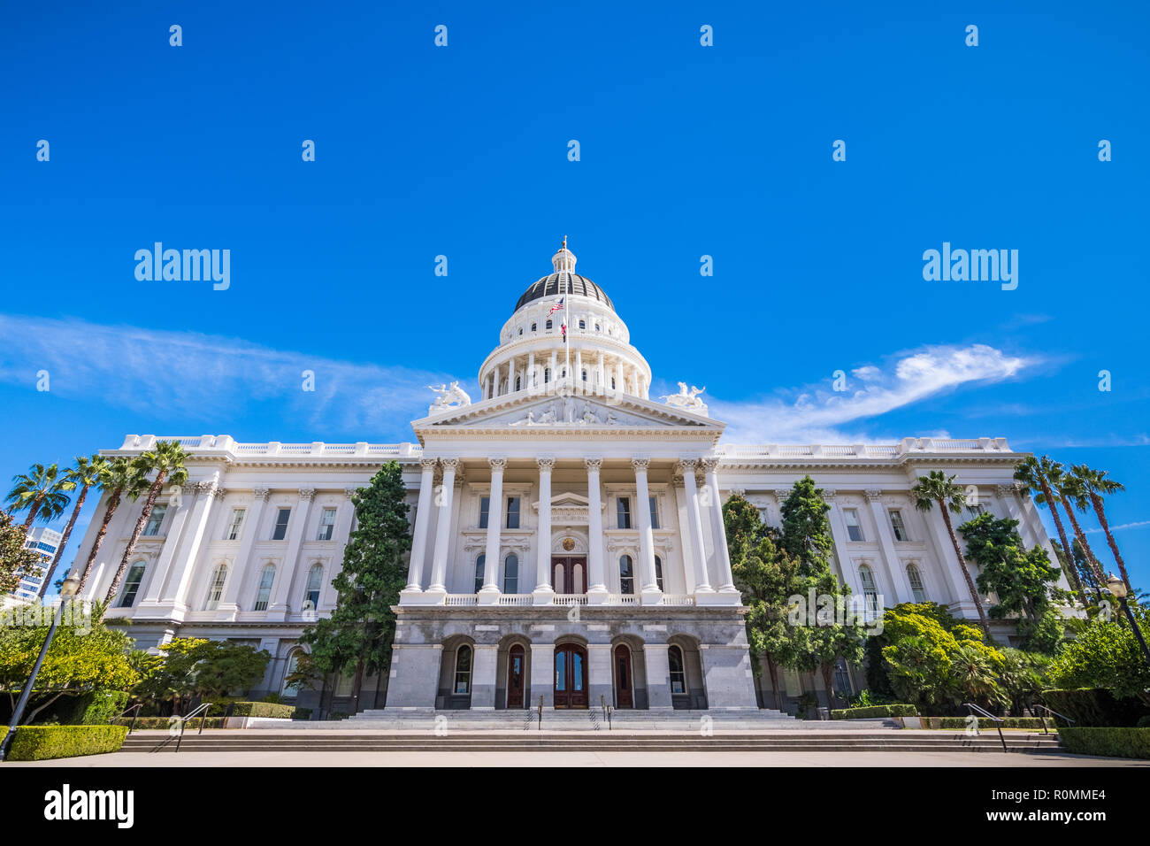 California State Capitol building, Sacramento, Californie ; Banque D'Images