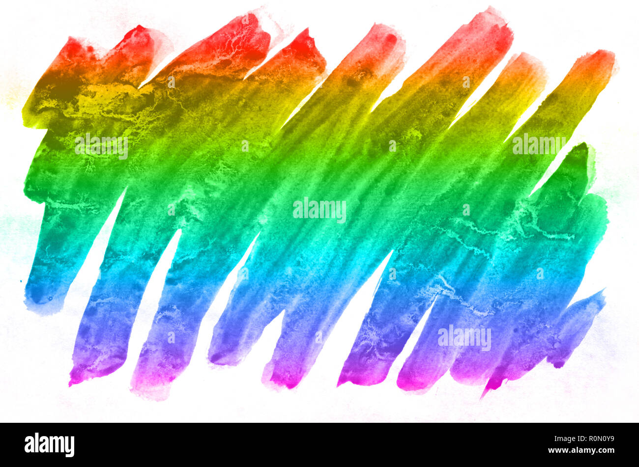 Contexte Aquarelle Abstraite De Multi Couleur Les Taches D Encre De Toutes Les Couleurs Spectrales Image De Fond Faite A L Aquarelle Dans Une Solution De Couleur Arc En Ciel Photo Stock Alamy