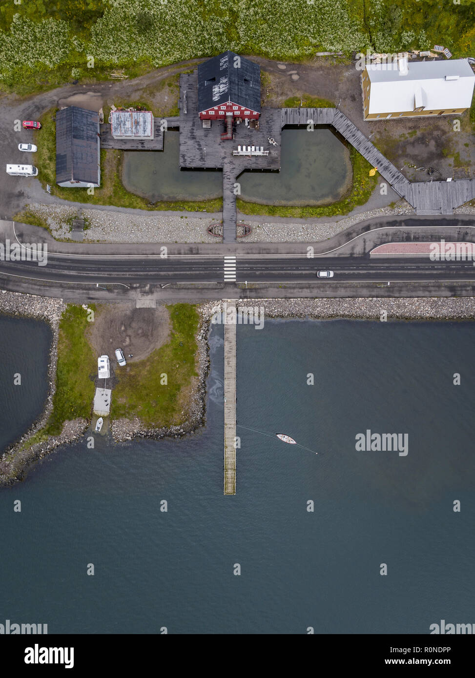 L'ère de l'Hareng, musée, Siglufjordur Islande du Nord Banque D'Images