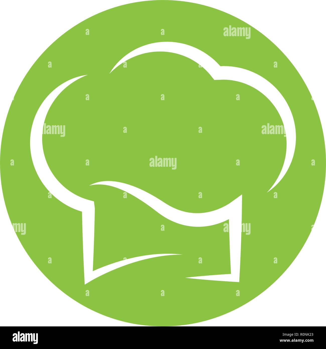 Chef hat modèle logo vector illustration Illustration de Vecteur