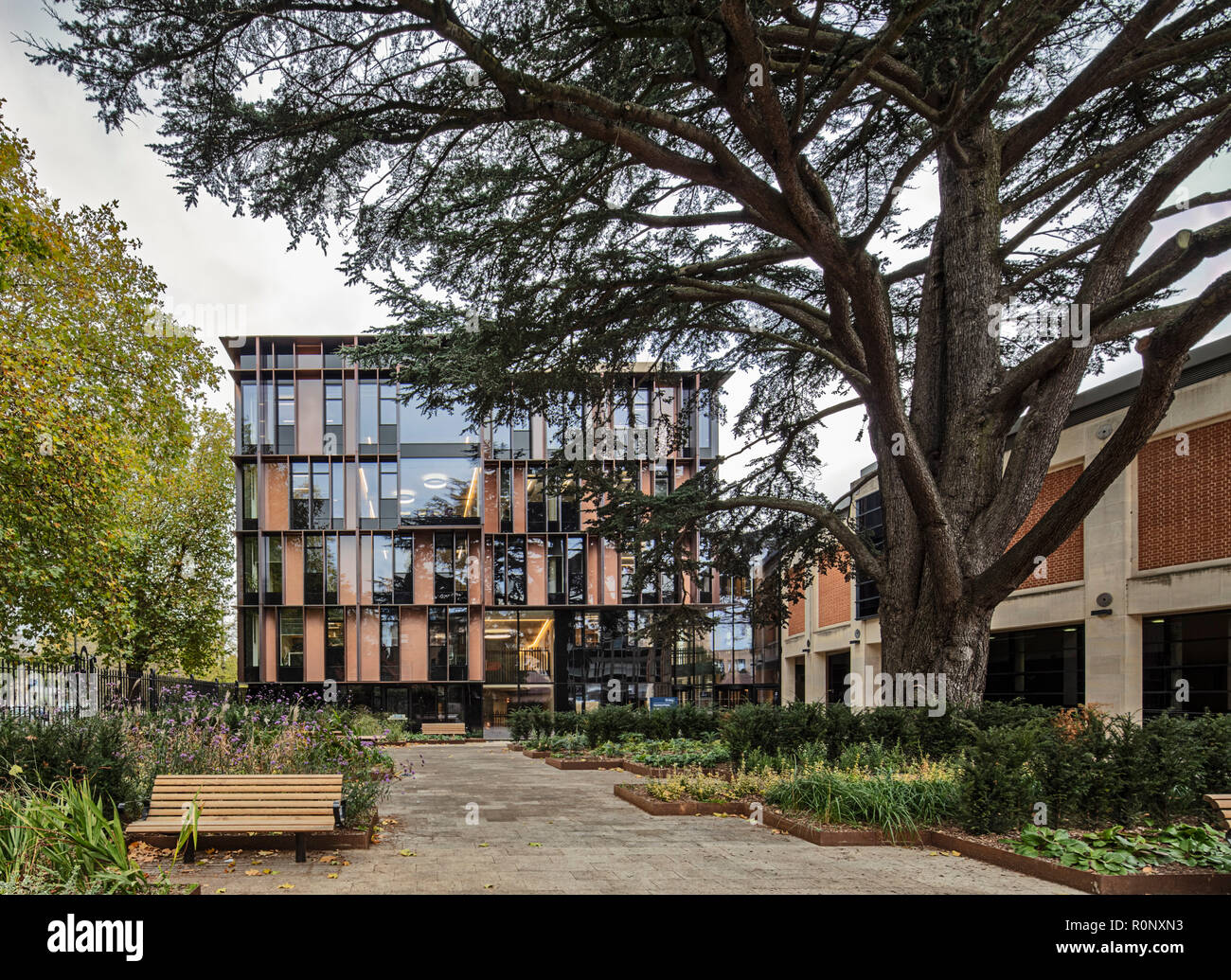 Le bâtiment Beecroft, Département de physique de l'Université d'Oxford Banque D'Images