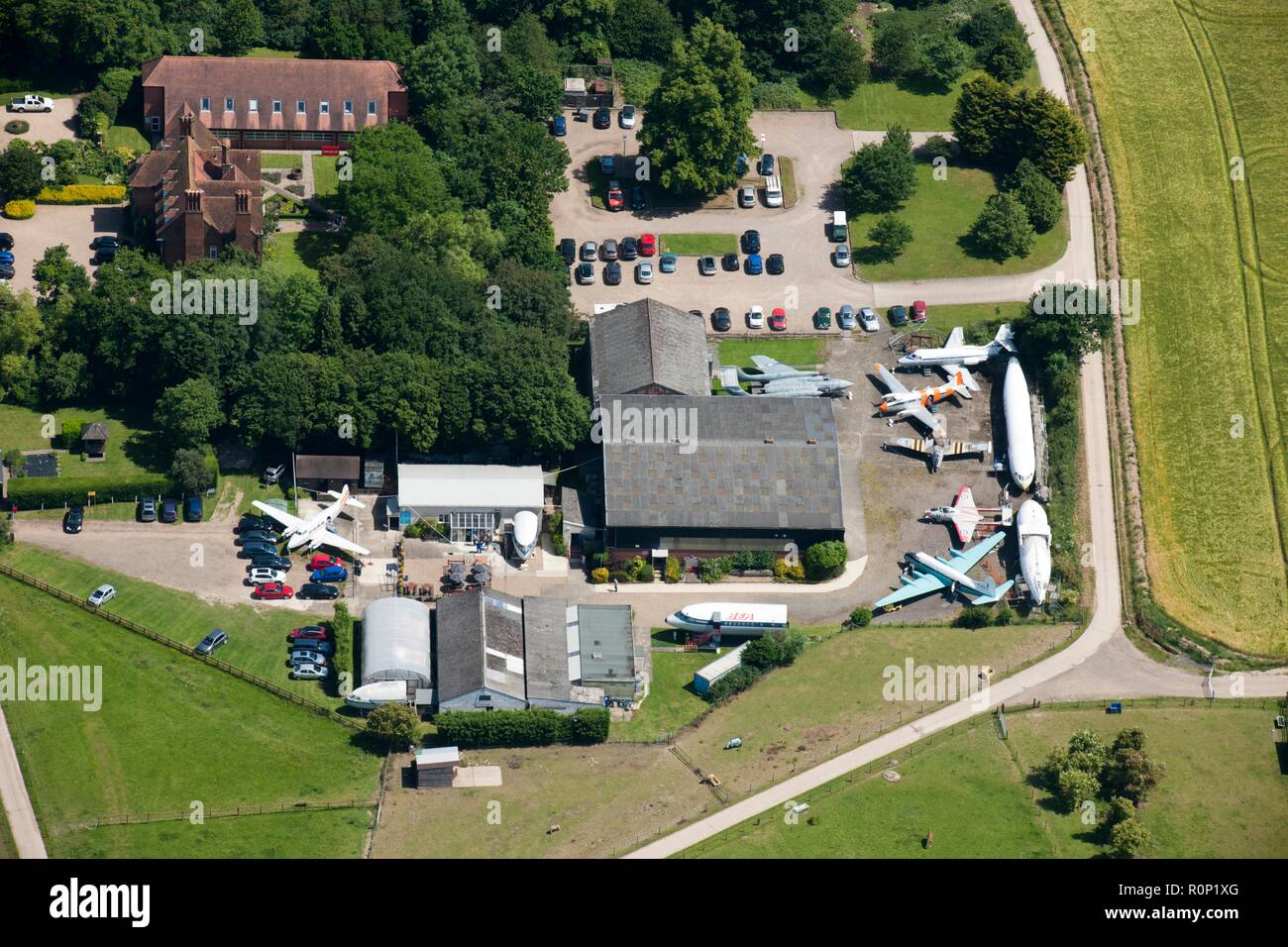 De Havilland Aircraft Museum, Salisbury Hall, Londres Colney, Hertfordshire, 2014. Créateur : Angleterre historique photographe personnel. Banque D'Images