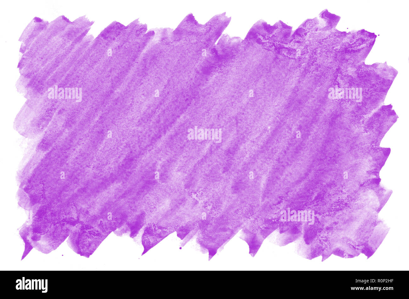 Aquarelle abstraite image en arrière-plan de couleur mixte des taches de couleur violette. Contexte aquarelle unique coloré pour la décoration couvre et carte postale Banque D'Images