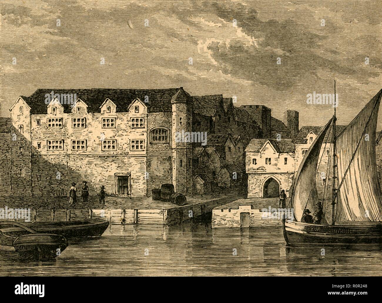 'Bridewell en 1666', (1897). Créateur : Inconnu. Banque D'Images
