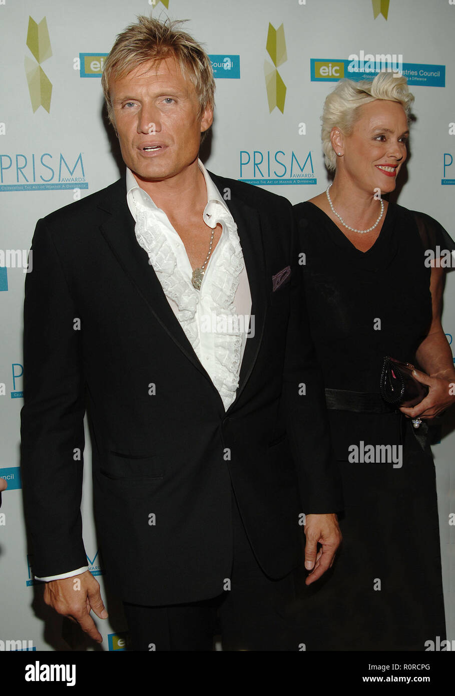 Dolph Lundgren et Brigitte Nielsen - 12ème Prism Awards au Beverly Hills Hotel à Los Angeles. toi quarts - LundgrenDolp Banque D'Images