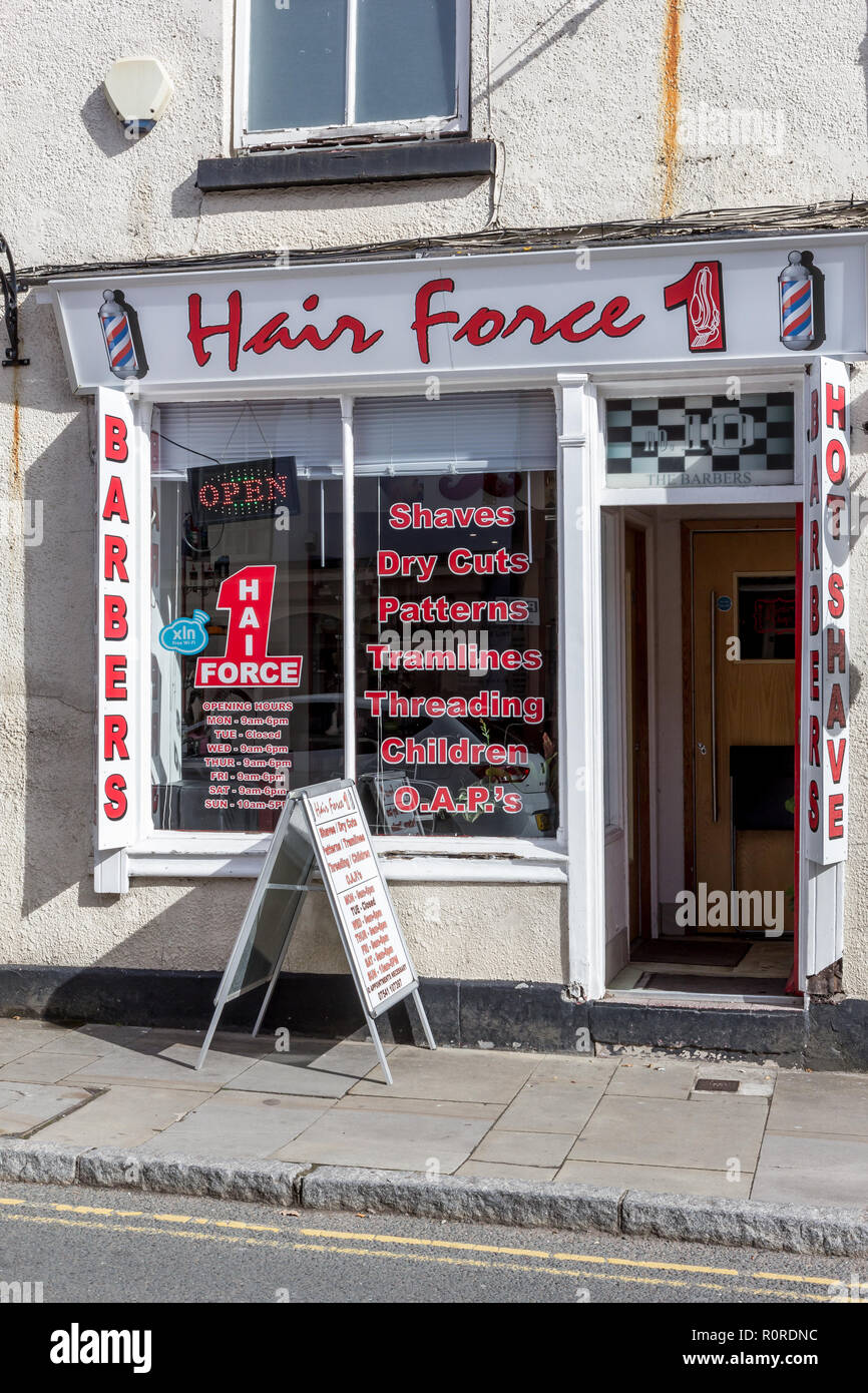 Retail property, Coleford, forêt de Dean, Gloucestershire. Banque D'Images