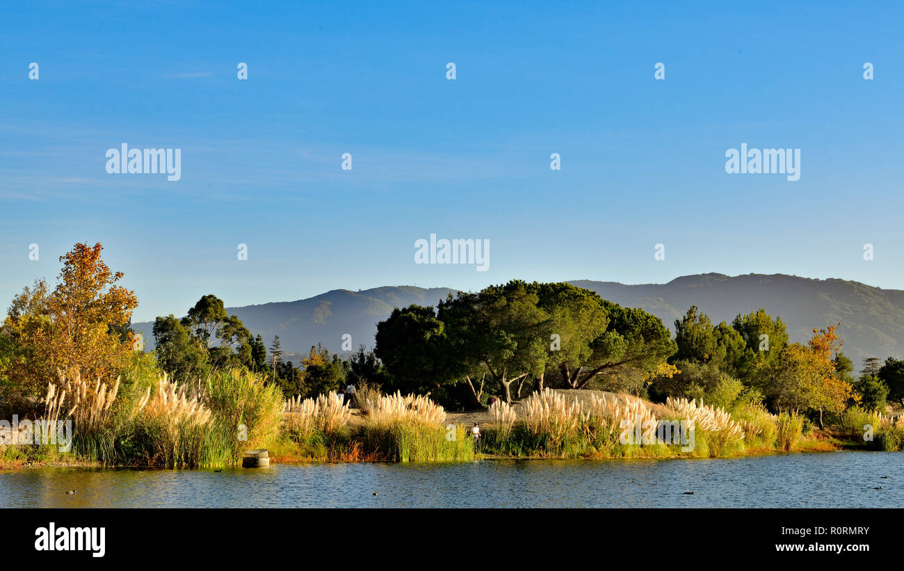 Le lac Los Gatos Banque D'Images