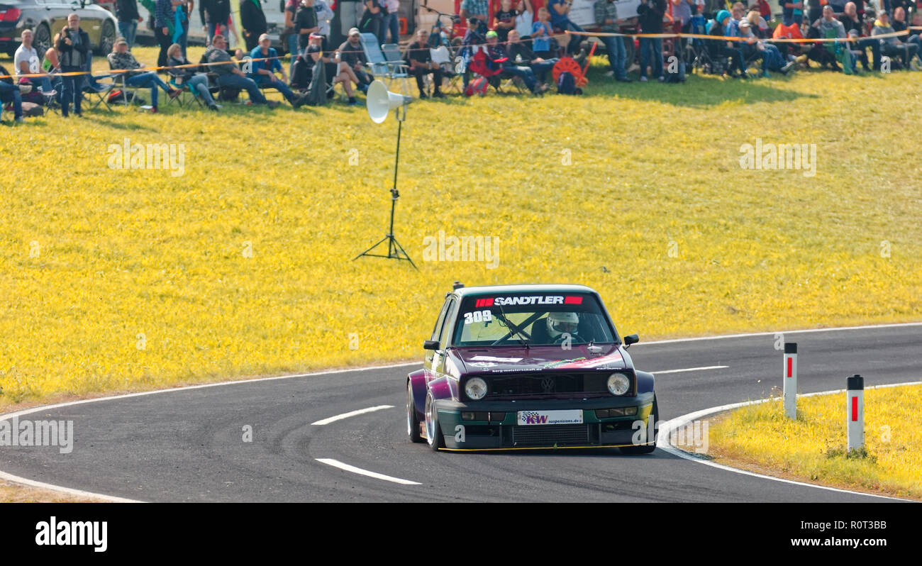 Esthofen-Sankt Agatha, l'Autriche à 2017-09-24 : Premier tour de la coupe de Côte Internationale FIA motorsport, course, Bergrennen Österreich Banque D'Images