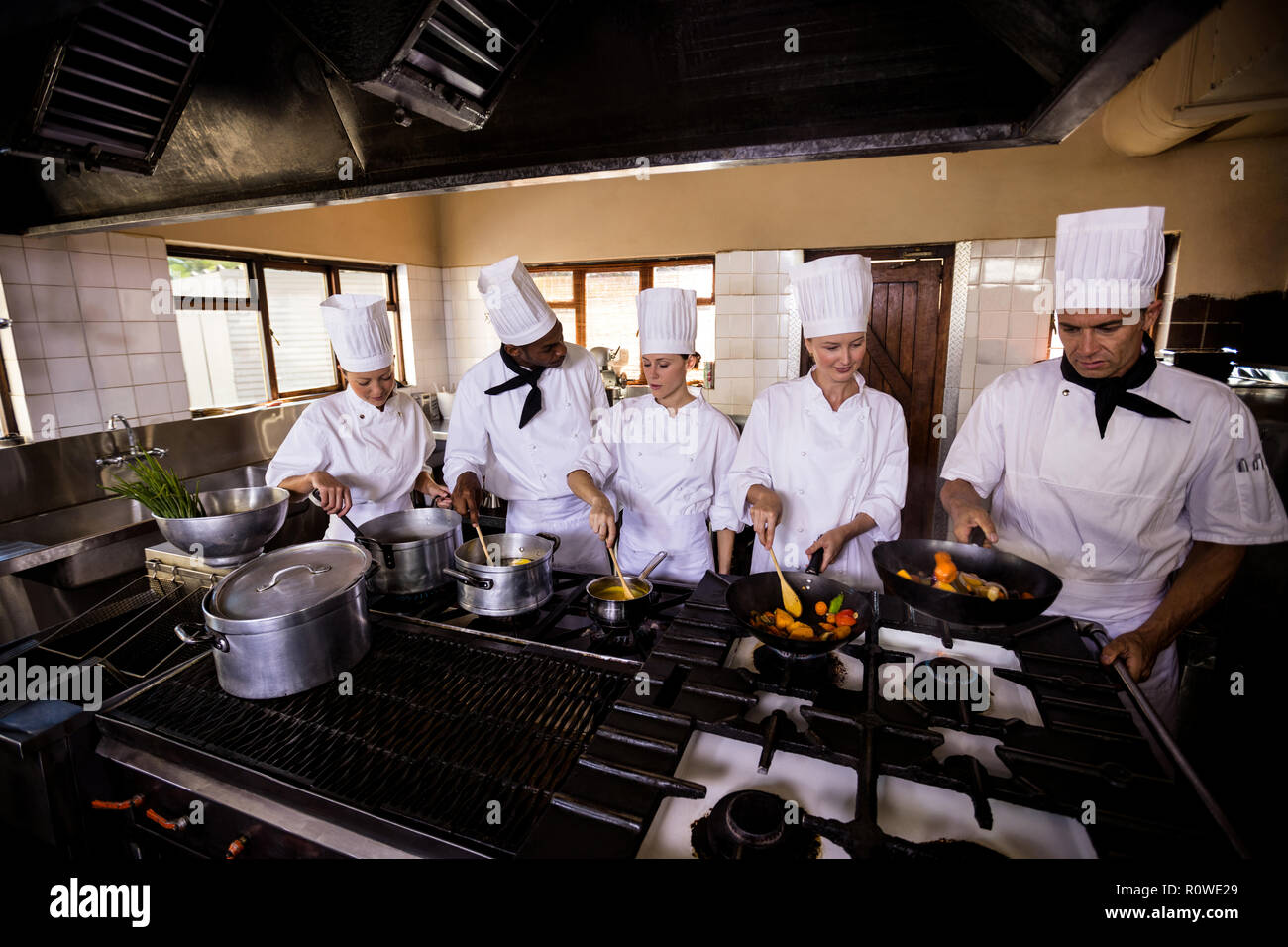 Recette de Chef Banque D'Images