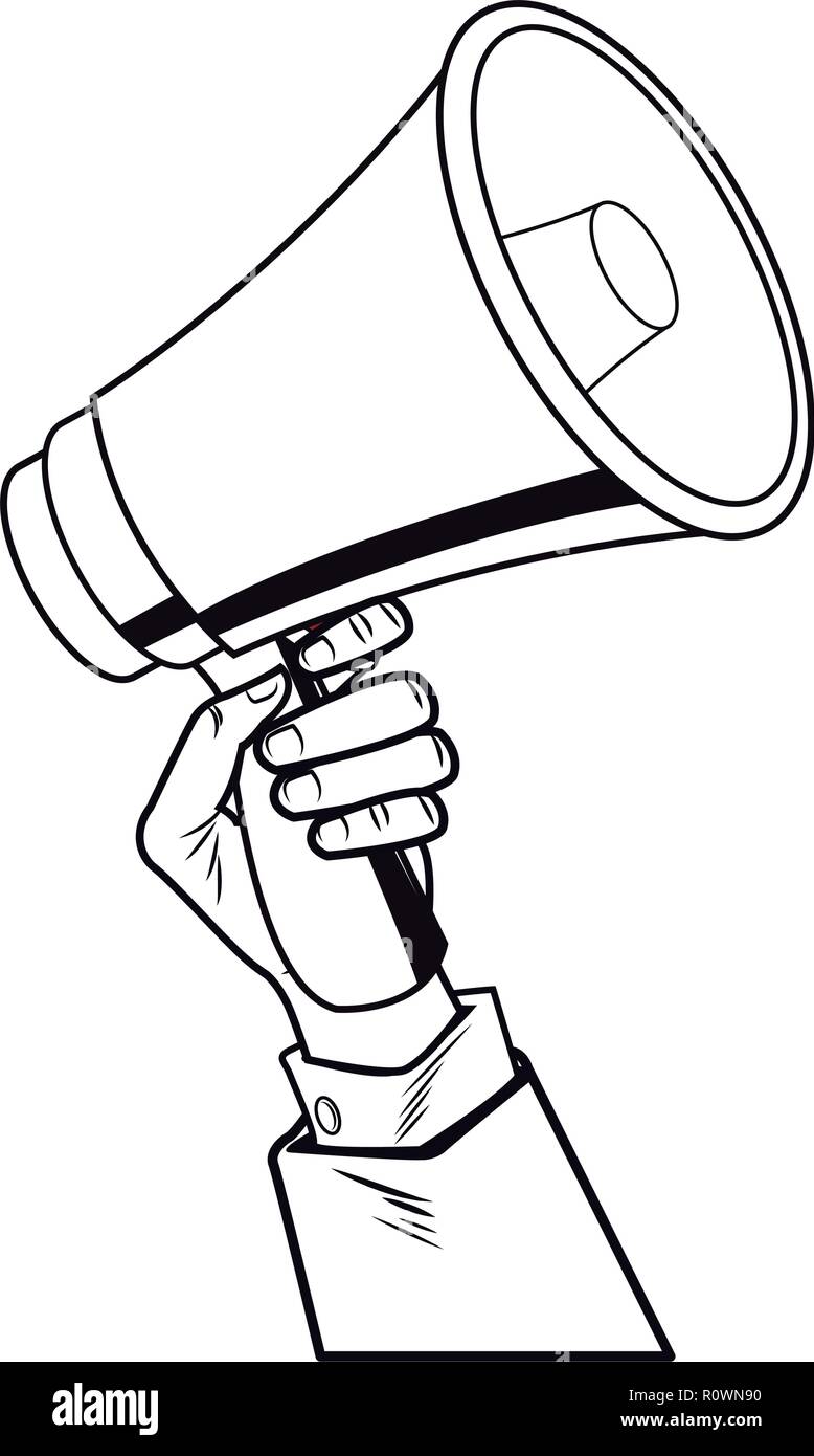 Pop art businessman cartoon en noir et blanc Illustration de Vecteur