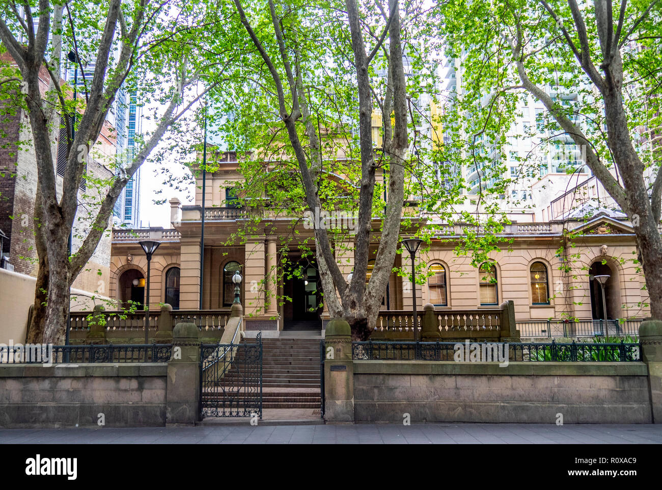 Sydney Central Tribunal Local Maison sur Liverpool St Sydney NSW Australie. Banque D'Images