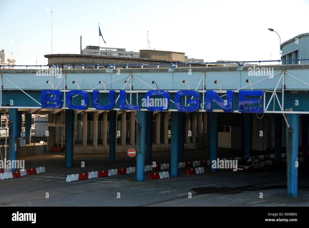 Port Boulgone Banque D'Images