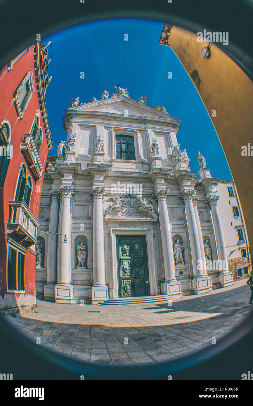 Eglise de Santa Maria Assunta - les Jésuites à Venise, Italie Banque D'Images