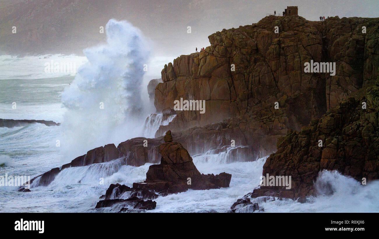 Tempête Hercules Banque D'Images
