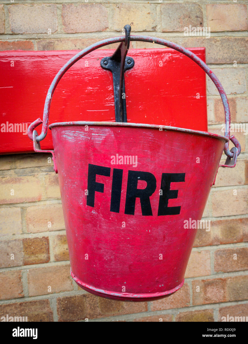 Seau Incendie Station Banque D'Images