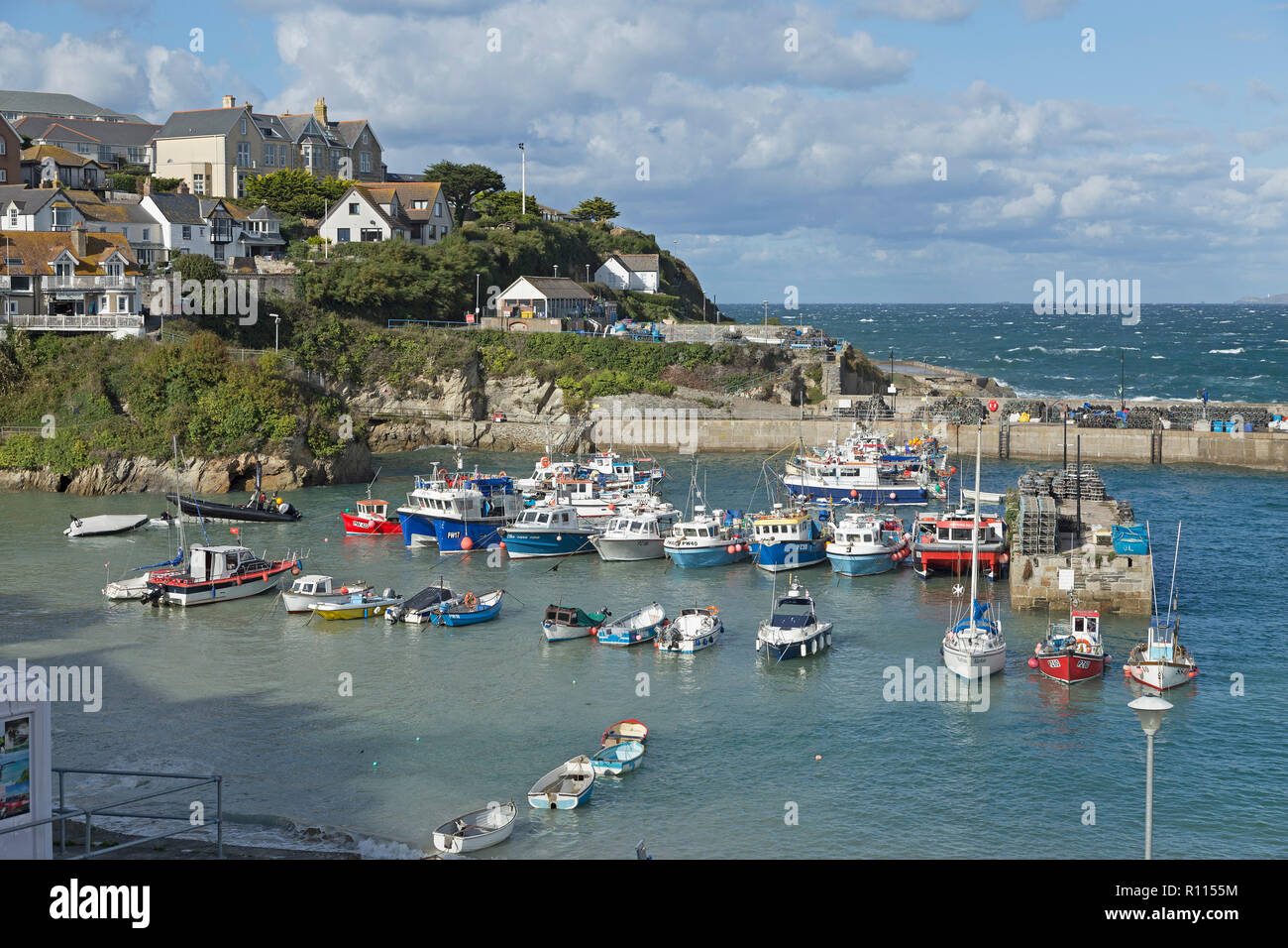 Port, Newquay, Cornwall, Angleterre, Grande-Bretagne Banque D'Images