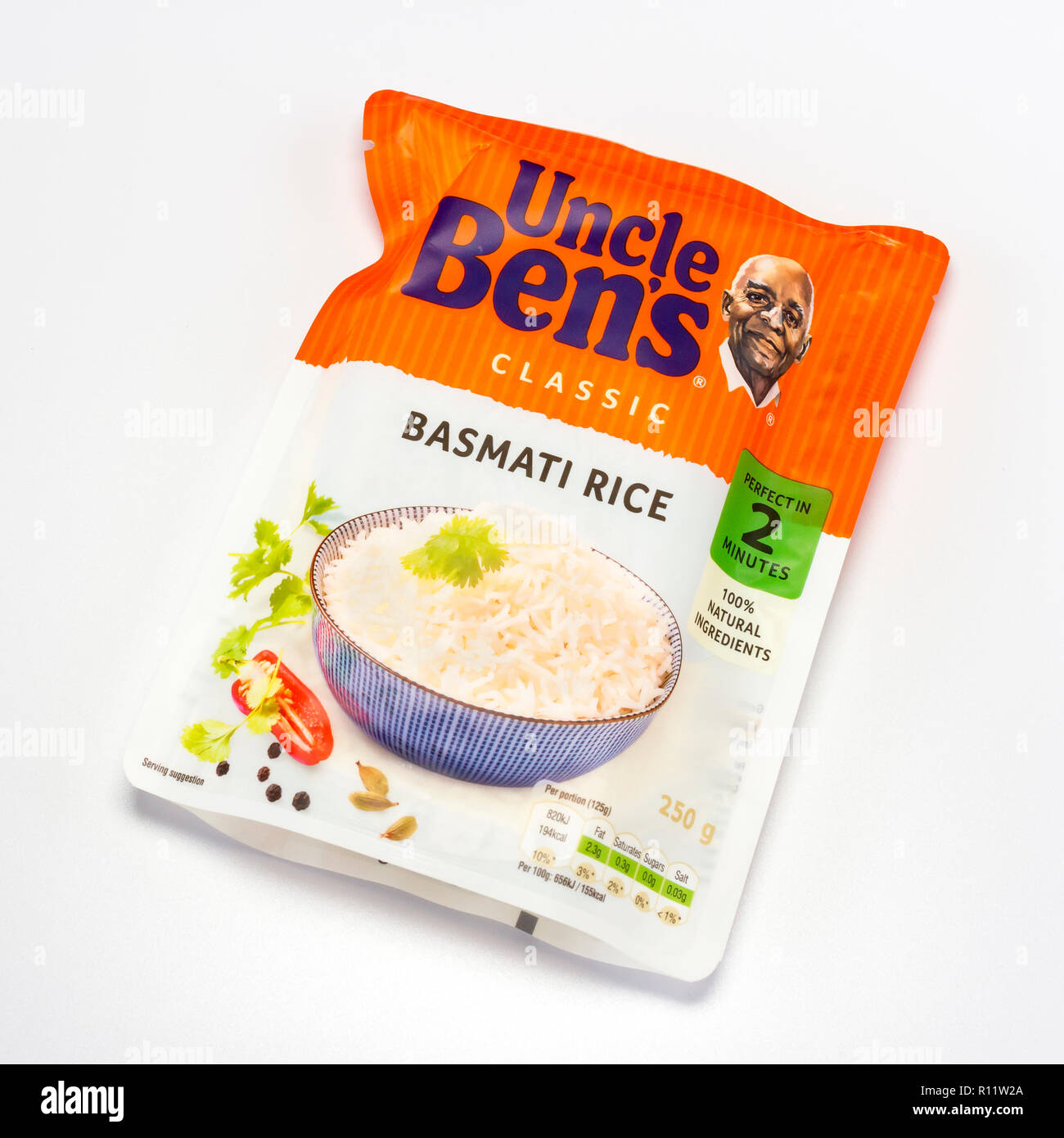 Sachet de riz basmati Uncle Ben's Photo Stock - Alamy