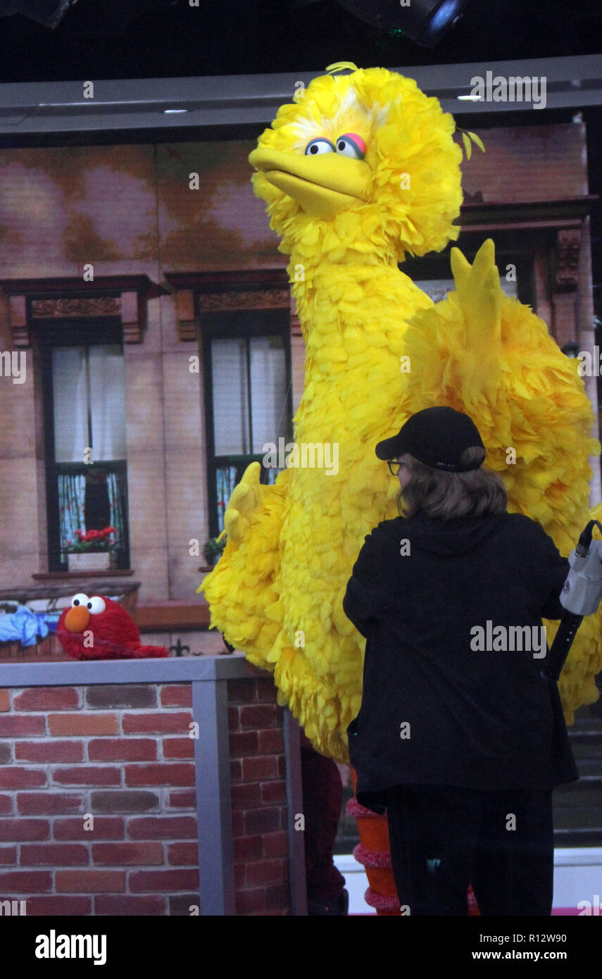 New York, NY, USA. 05Th Nov, 2018. 2018 Big Bird au Today Show pour parler de nouvelle saison de Sesame Street à New York le 08 novembre 2018 Crédit : Rw/media/Alamy Punch Live News Banque D'Images