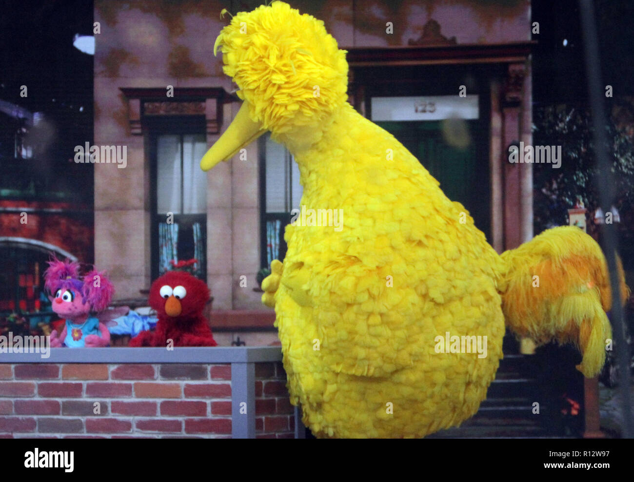 New York, NY, USA. 05Th Nov, 2018. 2018 Abby's Bubble Fun, Elmo, Big Bird au Today Show pour parler de nouvelle saison de Sesame Street à New York le 08 novembre 2018 Crédit : Rw/media/Alamy Punch Live News Banque D'Images
