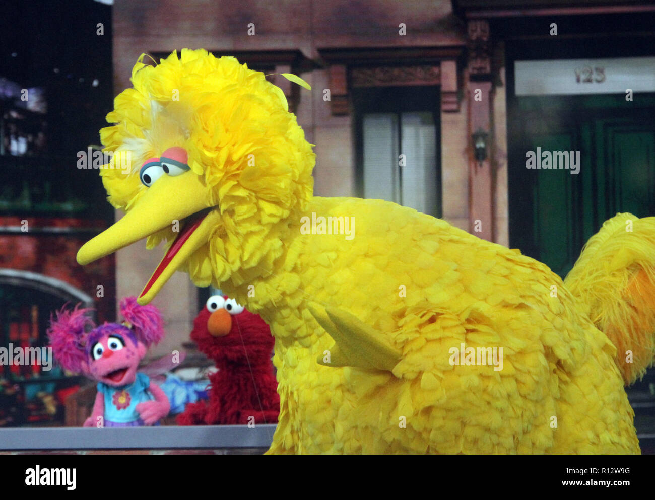 New York, NY, USA. 05Th Nov, 2018. 2018 Abby's Bubble Fun, Elmo, Big Bird au Today Show pour parler de nouvelle saison de Sesame Street à New York le 08 novembre 2018 Crédit : Rw/media/Alamy Punch Live News Banque D'Images