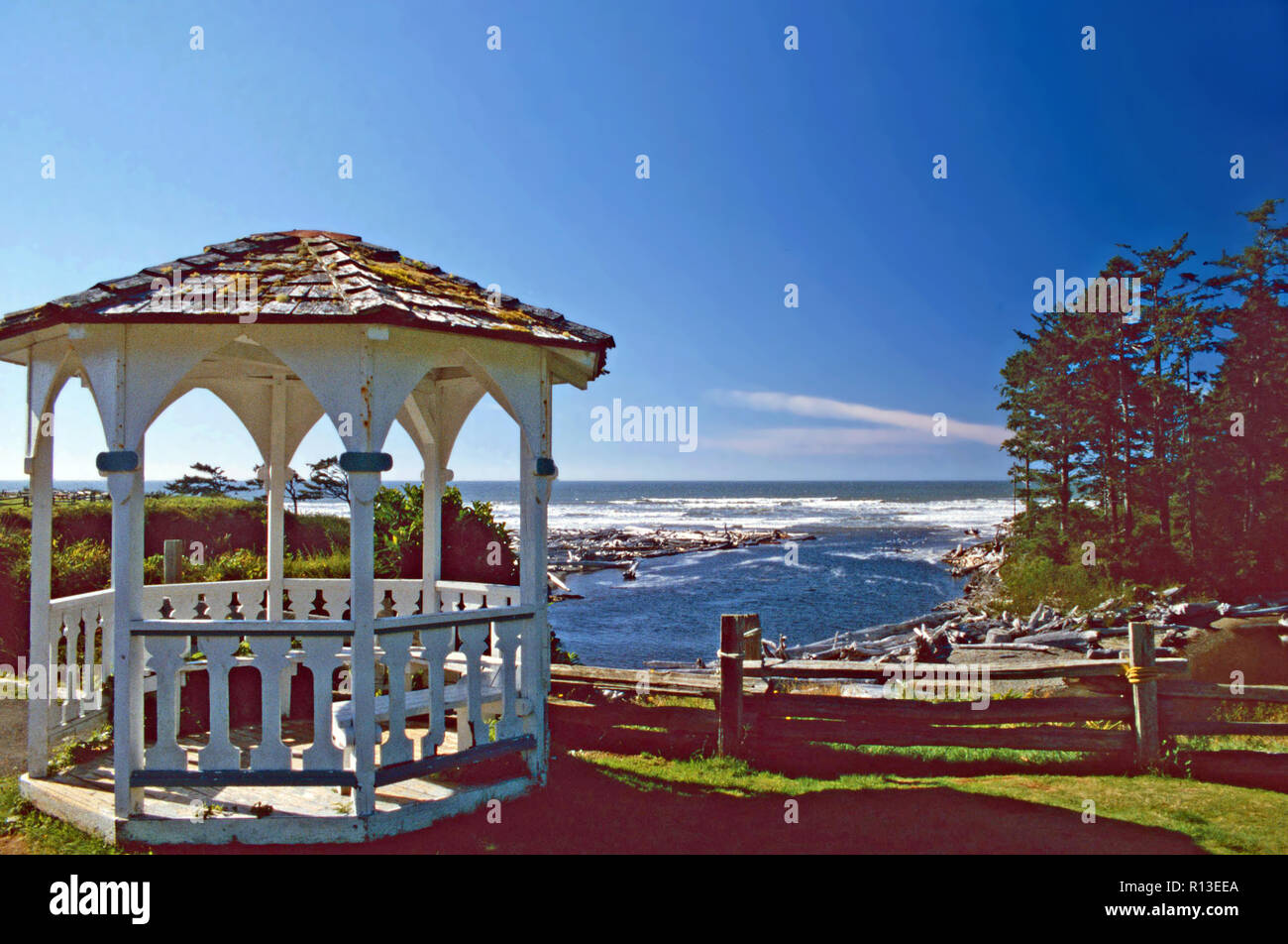 Kalaloch Lodge, Olympic National Park, Washington State Banque D'Images