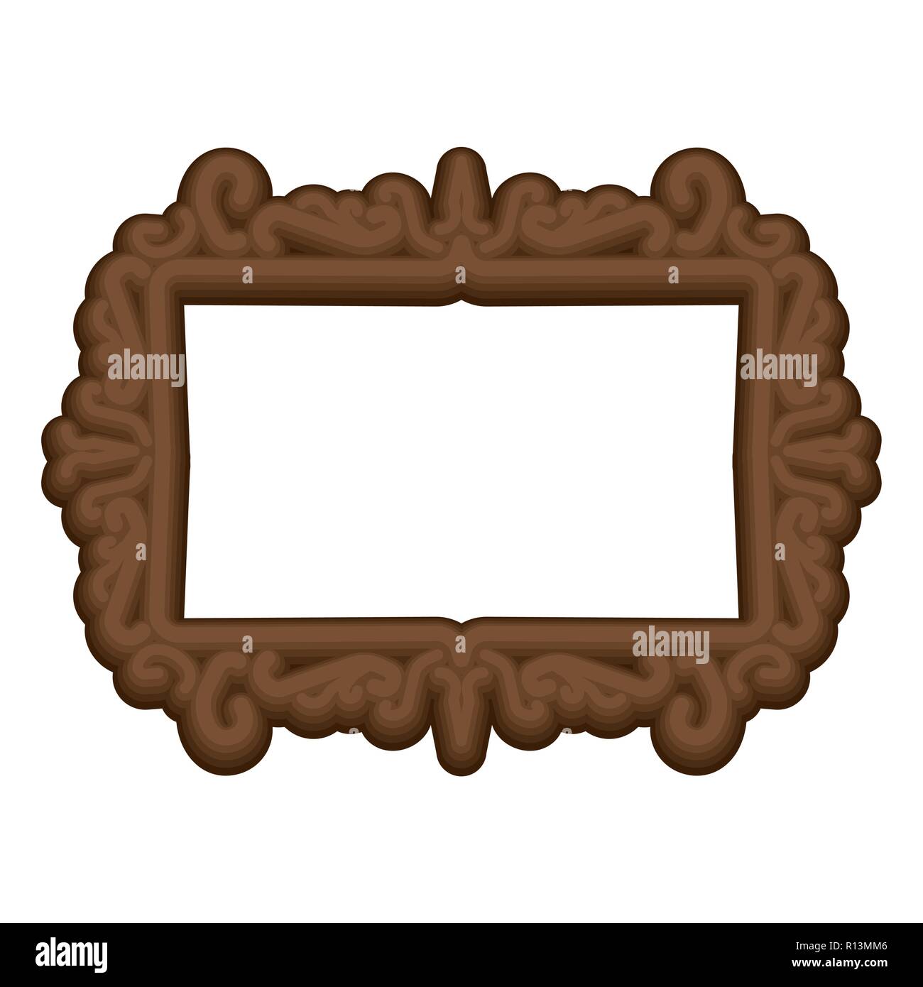 Image style royal. Modèle de conception de Royal. Richement décorée. Vector illustration Illustration de Vecteur