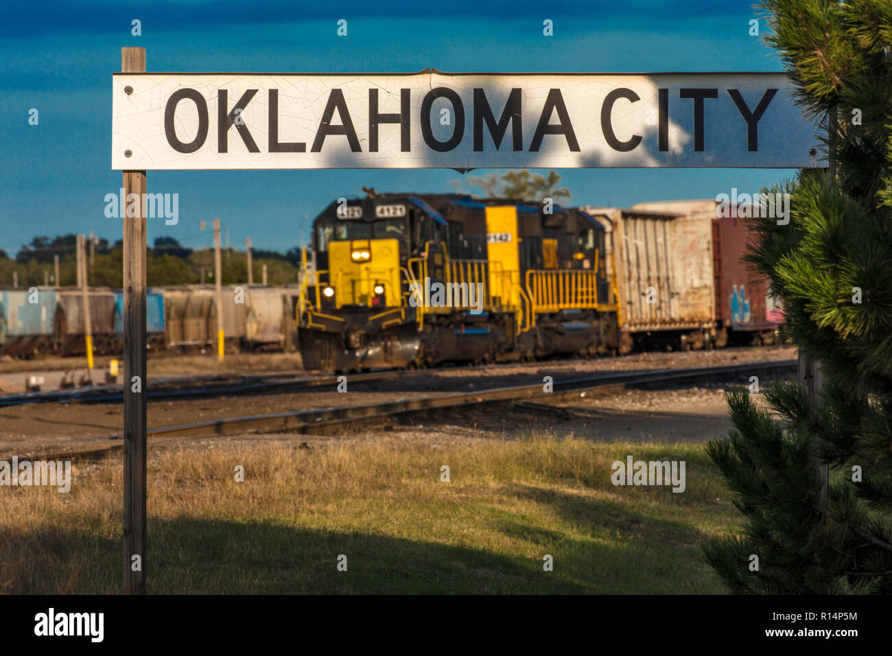 11 octobre 2018 - Oklahoma City, USA - Oklahoma City Skyline, New York City, New York Banque D'Images