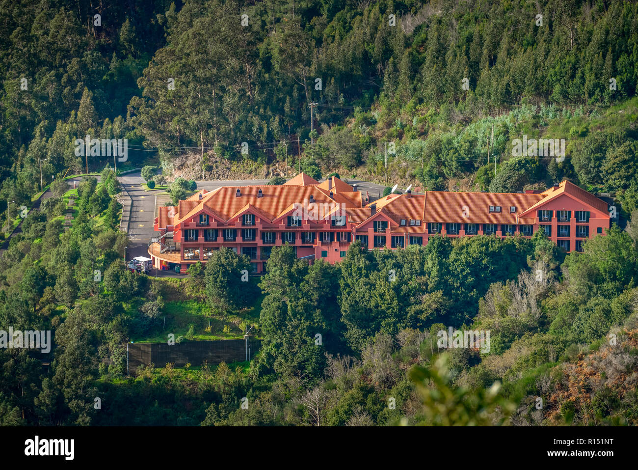 Hôtel Encuemada, Zentralgebirge, Madeira, Portugal Banque D'Images