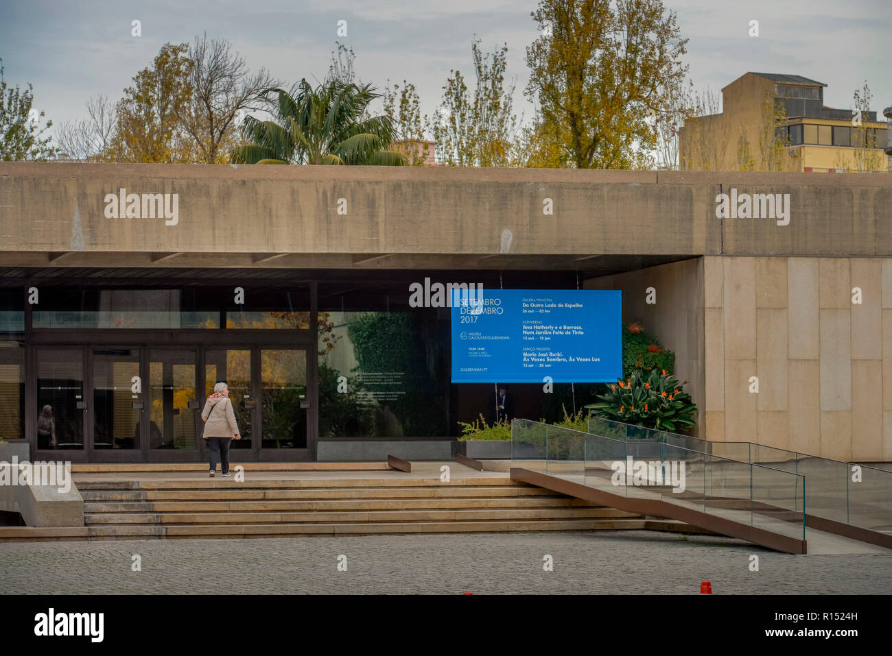 Museu Calouste Gulbenkian, Av. de Berna, Lisboa, Portugal Banque D'Images