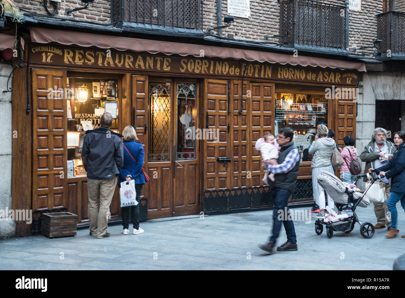 Sobrino de Botin, Madrid, Espagne, Novembre 2018 Banque D'Images