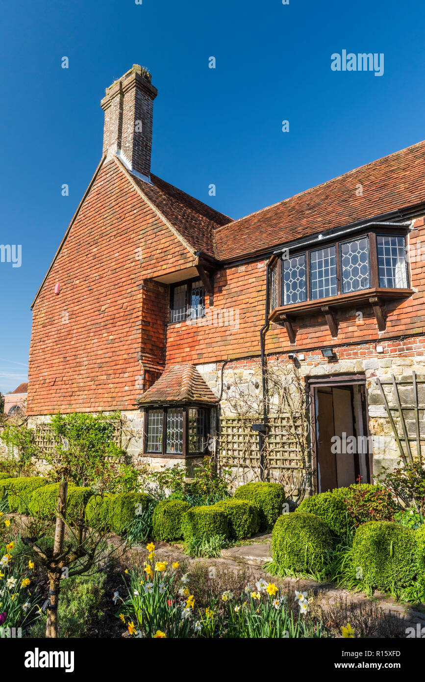 L'Almonry Bataille (Musée) dans la ville historique de Battle, East Sussex, Angleterre Banque D'Images