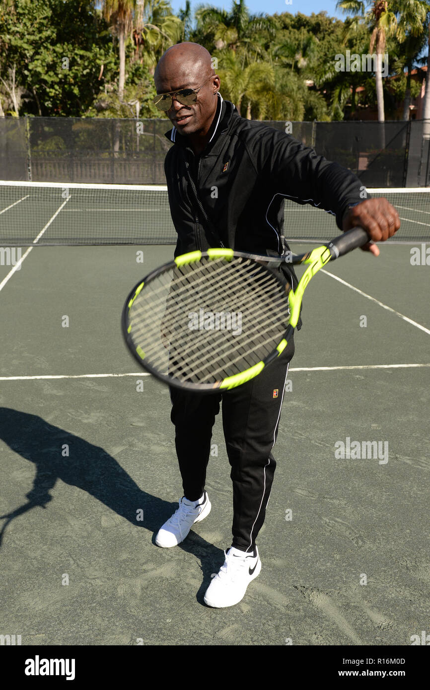 BOCA Raton, FL - 09 novembre : Joint assiste à la Chris Evert/Pro-Celebrity Raymond James Tennis Classic Pro-Am au Boca Raton Resort & Spa le 9 novembre 2018 à Boca Raton en Floride. Credit : mpi04/MediaPunch Banque D'Images