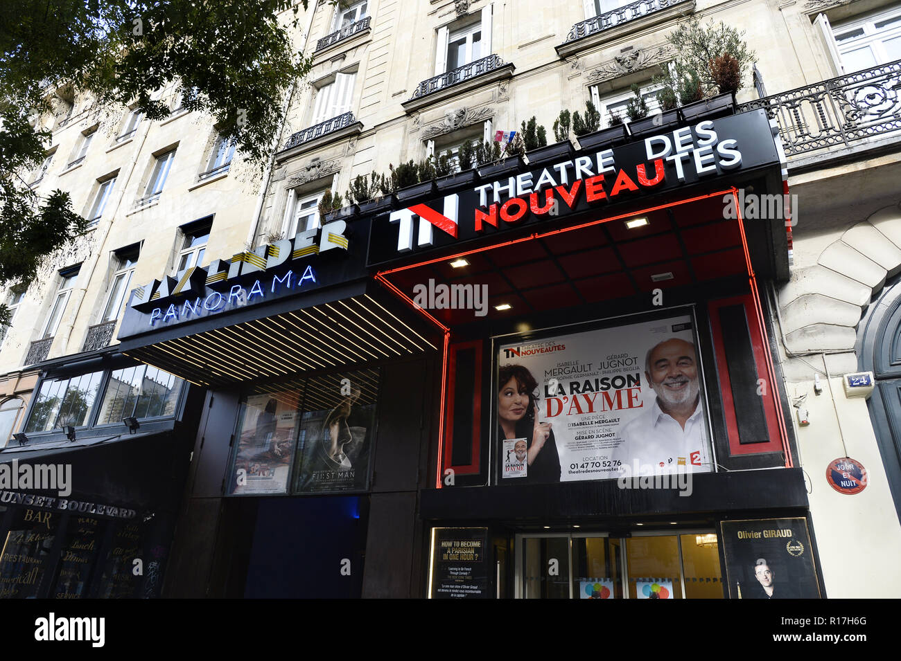 Plan Des Places Theatre Des Nouveautes Paris?vm=r Théâtre des nouveautes Banque de photographies et d'images à haute  résolution - Alamy