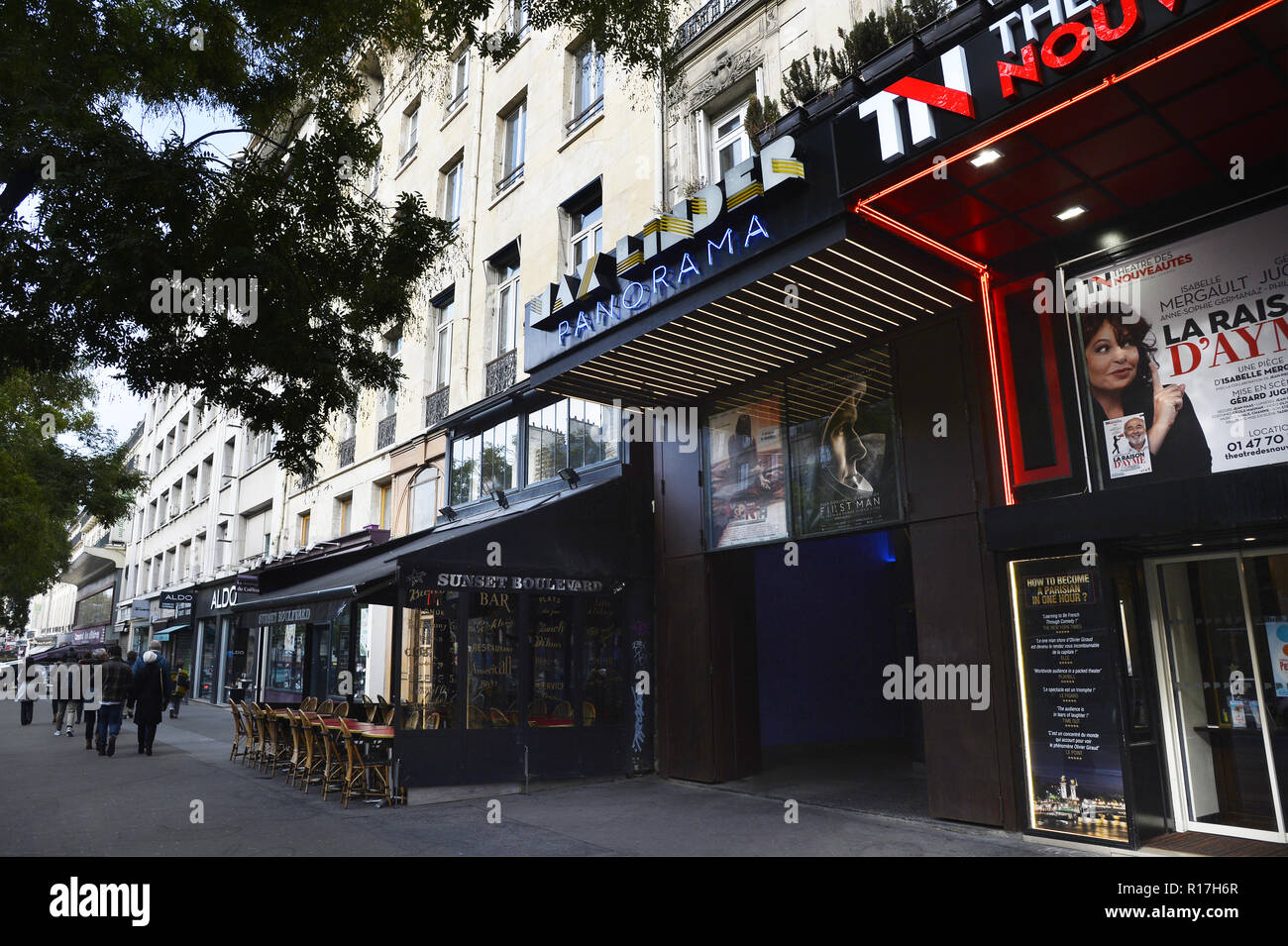 Max Linder Panorama Cinéma - Paris - France Photo Stock - Alamy