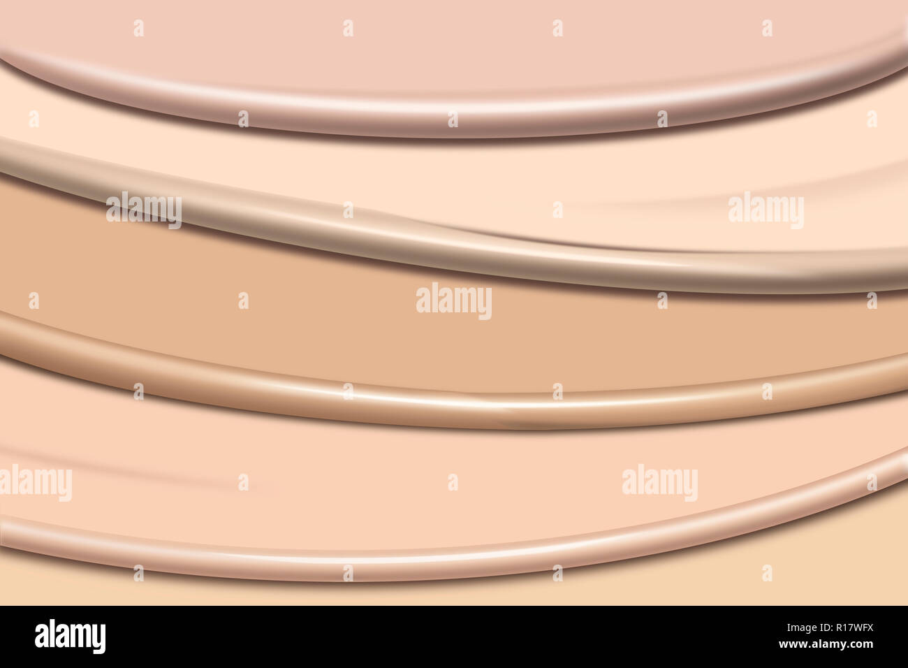 Liquide cosmétique maquillage de base, full frame close up Banque D'Images