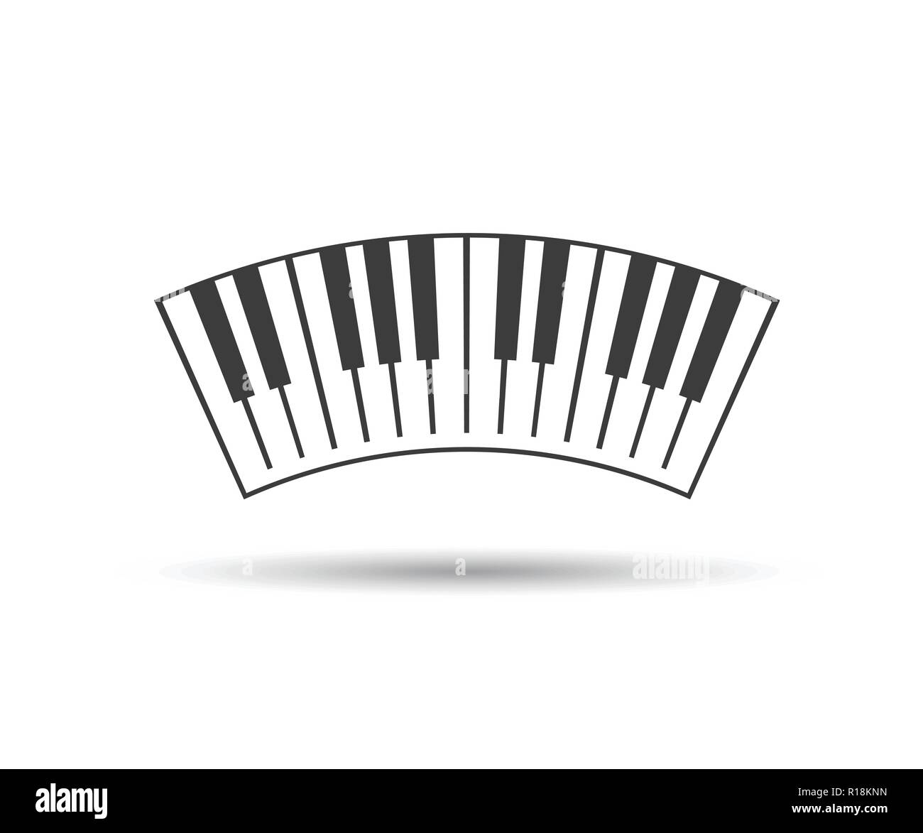 Les claviers Piano illustrations vectorielles eps logo Illustration de Vecteur