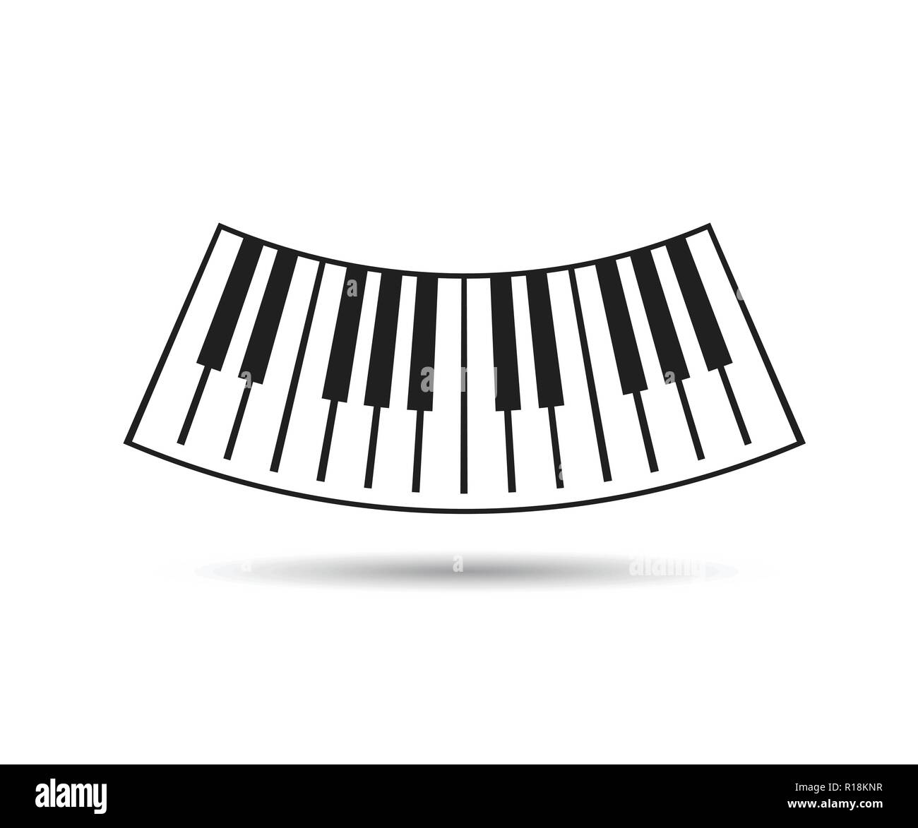 Les claviers Piano illustrations vectorielles eps logo Illustration de Vecteur