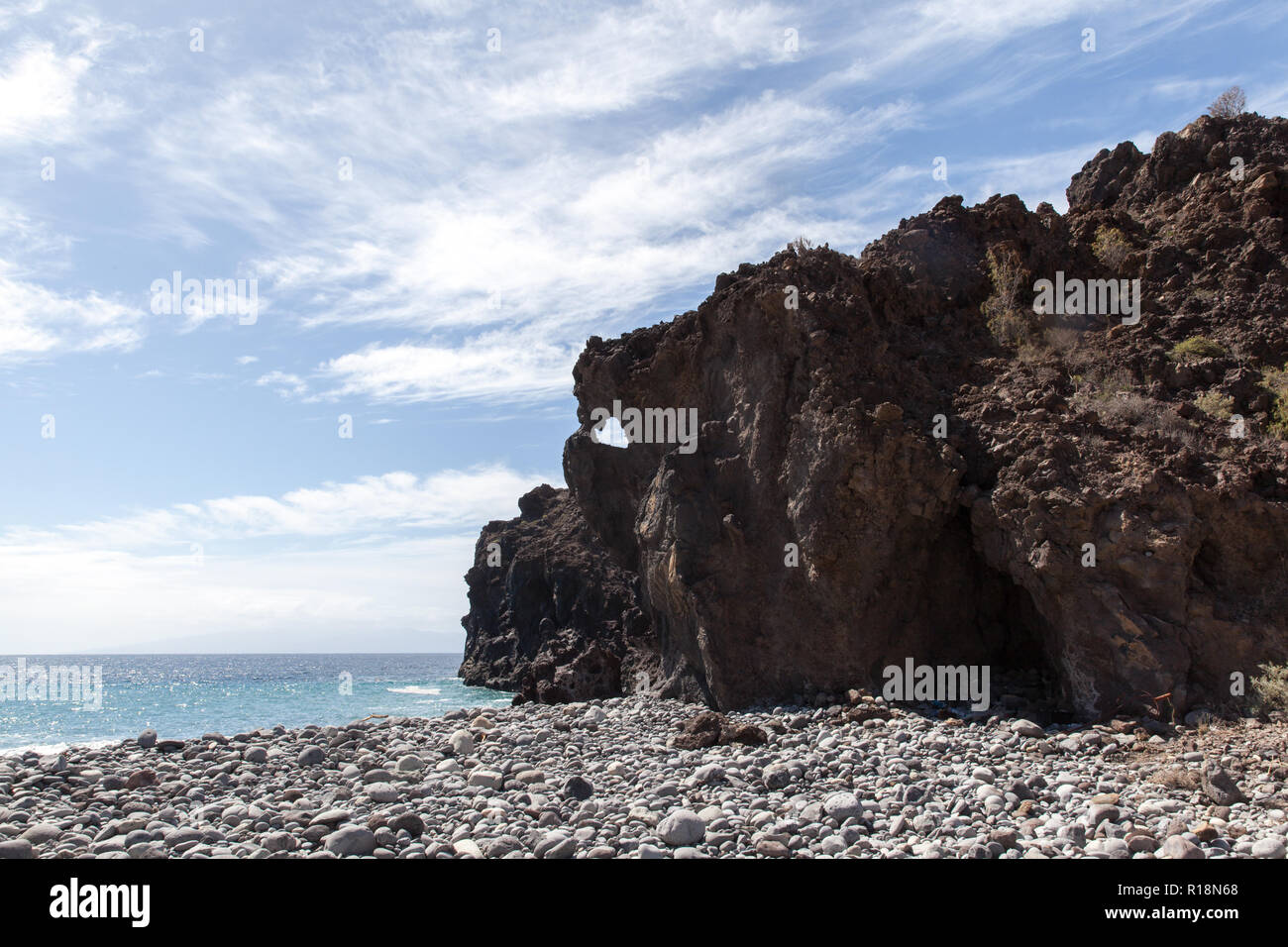 Isorana (falaise de l'île de Tenerife) Banque D'Images