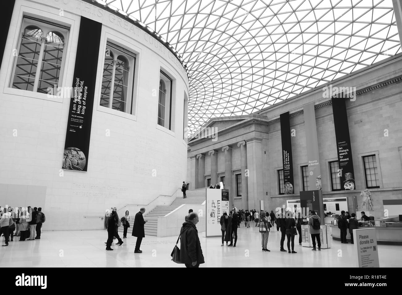 British Museum, Londres, Royaume-Uni Banque D'Images