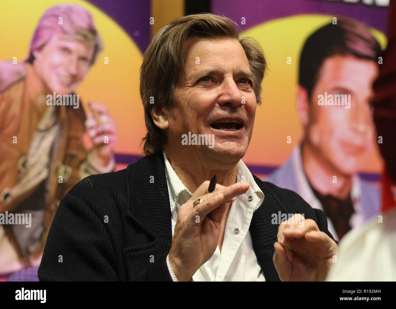 Dirk Benedict au cours de la POUR L'AMOUR DE 80s -Comic Con Ecosse événement au Centre de conférences internationales. Banque D'Images
