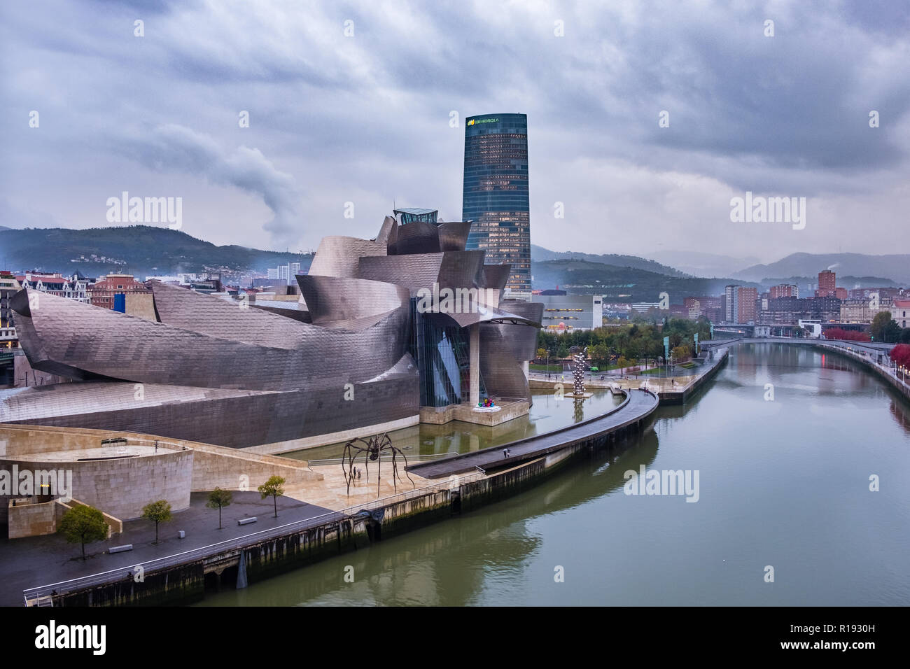 GUGGENHEIM, chef d'oeuvre de l'ART, DE L'ESPAGNE , PAIS VASCO, EUROPE Banque D'Images