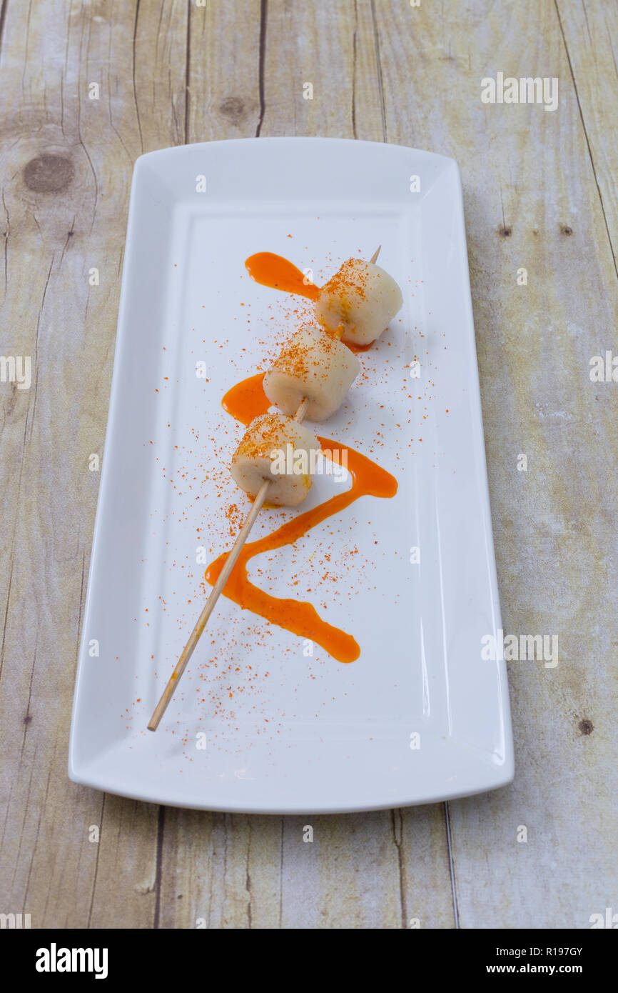 L'huile et de l'Igname Banque D'Images