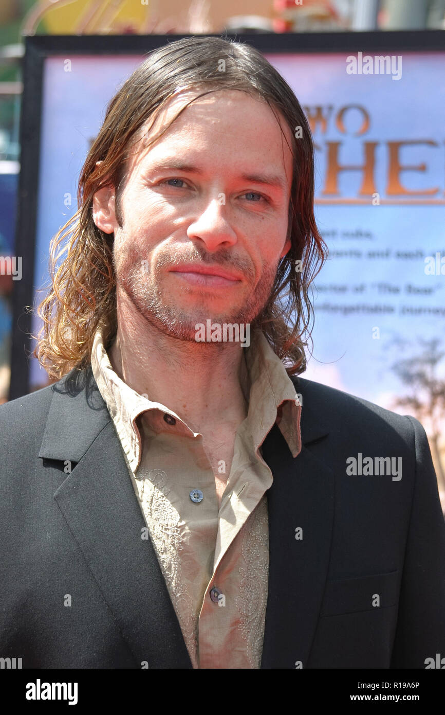 Guy Pearce 06/12/04 'Premiere des deux frères @ Universal Studios de cinéma, Hollywood Photo de Kazumi Nakamoto/HNW / PictureLux (12 juin 2004) Banque D'Images Guy Pearce 06/12/04 'Premiere des deux frères @ Universal Studios de cinéma, Hollywood Photo de Kazumi Nakamoto/HNW / PictureLux (12 juin 2004) Banque D'Images