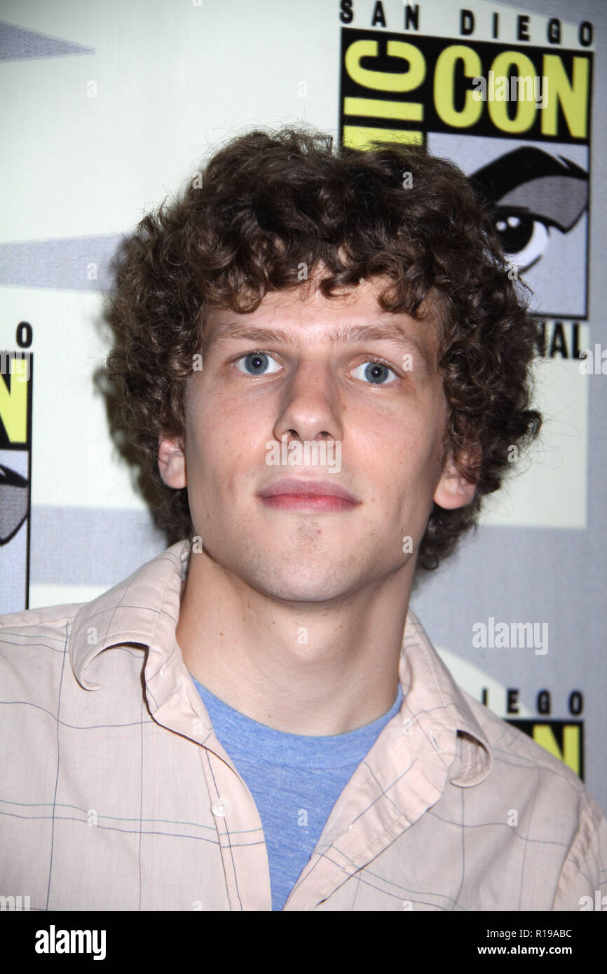 Jesse Eisenberg 07/25/09 "Zombieland" Comic-Con 2009 Conférence de presse @ San Diego Convention Center, San Diego Photo par Izumi Hasegawa/HNW / PictureLux (25 juillet 2009) Banque D'Images