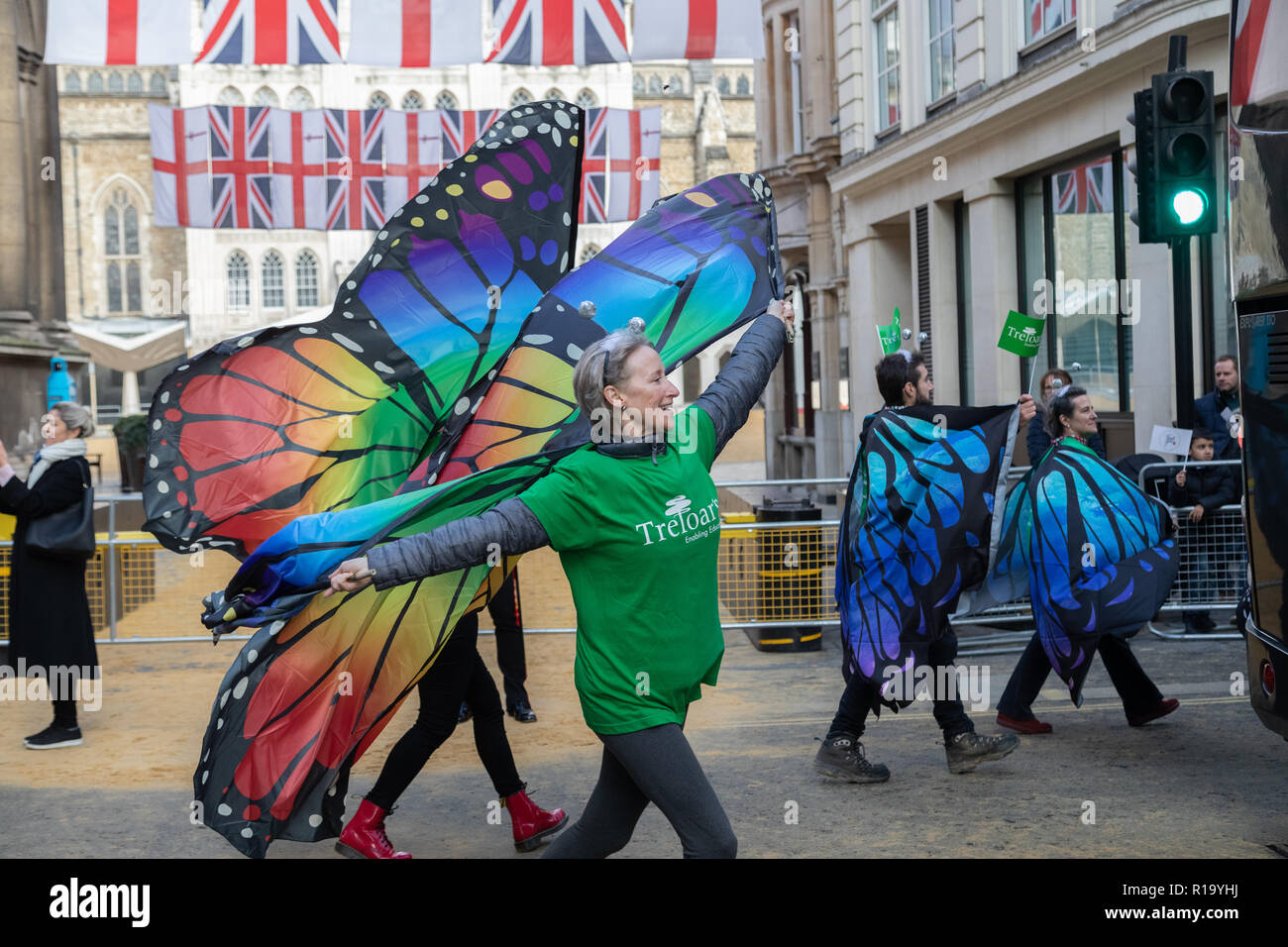 Londres, Royaume-Uni. 10 Nov, 2018. La procession pour le Seigneur Mayor's spectacle marque l'assermentation du nouveau maire de Londres. Cette année, c'est Peter Estlin qui devient le 691ème Maire : Crédit photographique à vue/Alamy Live News Banque D'Images